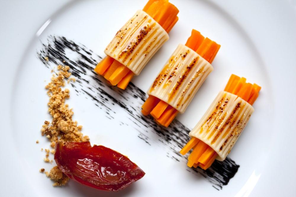 entrées avec des produits de qualité