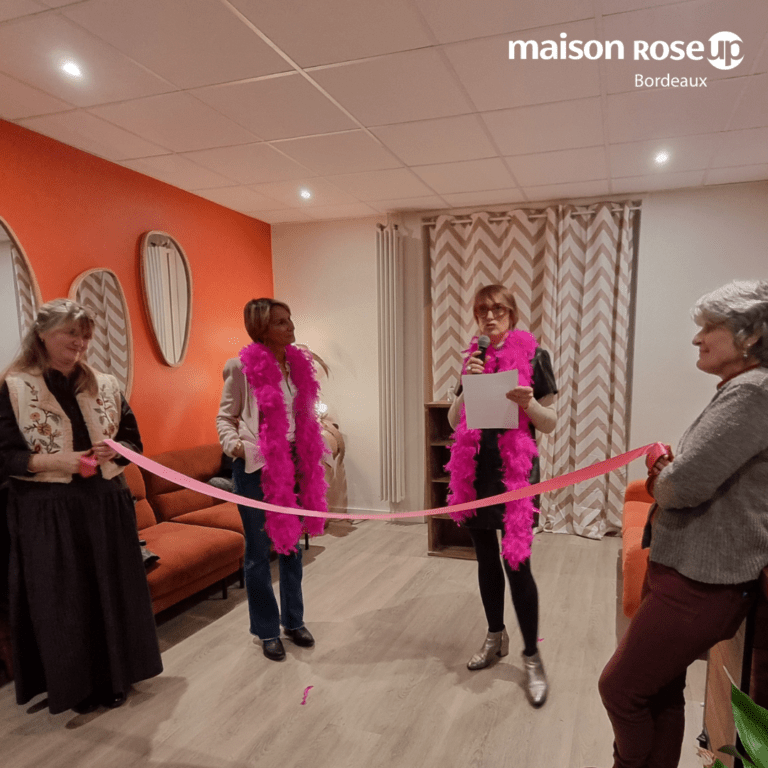 Actu février 2025 : inauguration maison rose up
