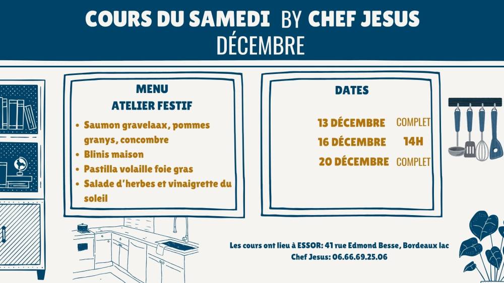Calendriers cours du samedi